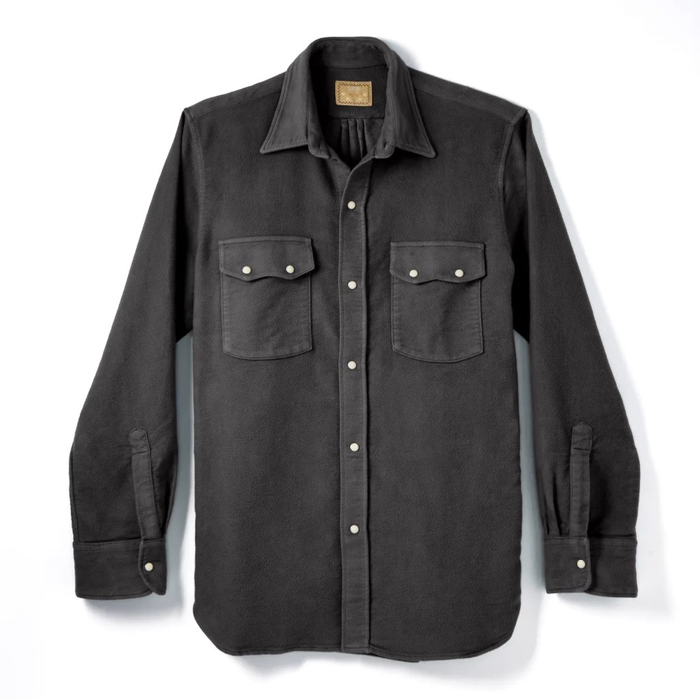 Wythe NY Moleskin Pearl Snap Shirt | Size Small